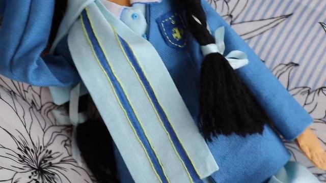 Люси Пэвенси, персонаж книг из цикла "Хроники Нарнии". Авторская кукла ручной работы из текстиля смотреть онлайн