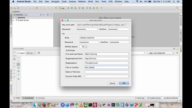 Five Minute Tutorial : Android Studio and Release Keystore Compile смотреть онлайн