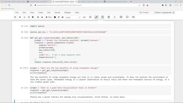How to Integrate ChatGPT in Jupyter Notebooks for Free! смотреть онлайн