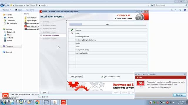 Oracle JDeveloper Studio Installation смотреть онлайн