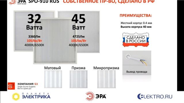 ?Вебинар Планета Электрика: ЭРА смотреть онлайн