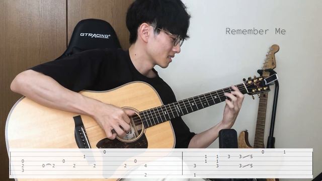 Remember Me (COCO) Guitar TAB / リメンバーミー ソロギター смотреть онлайн