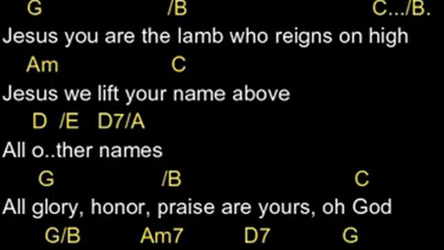 GLORIOUS KING (Revelation 21:22-23) Chords and Lyrics смотреть онлайн