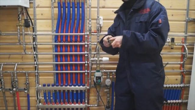 Почему не греет теплый пол? Замена трехходового клапана. смотреть онлайн