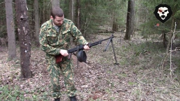 Охолощенный пулемет РПД 44 СХ (Дегтярева). Купить popadiv10.ru
