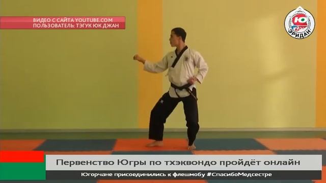 Югорские тхэквондисты онлайн сразятся на первенстве округа смотреть онлайн