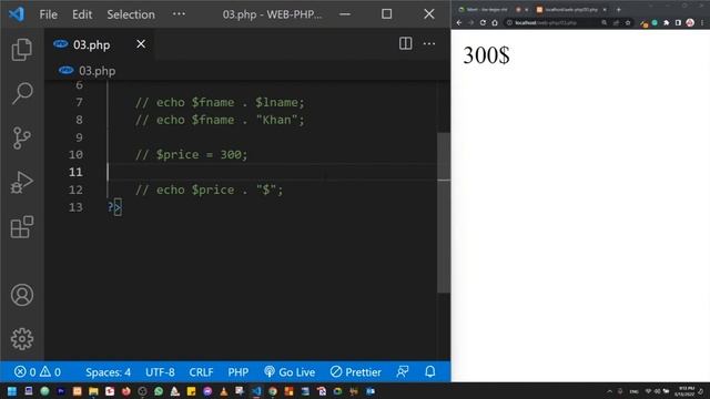 08. Comments in php | php in pashto | پي ايچ پي په پښتو کې смотреть онлайн