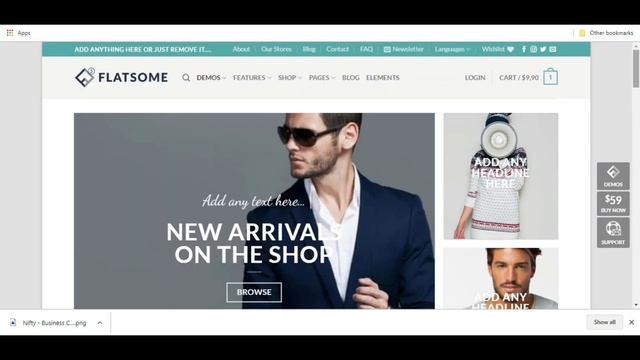 Flatsome | Multi-Purpose Responsive WooCommerce Theme смотреть онлайн