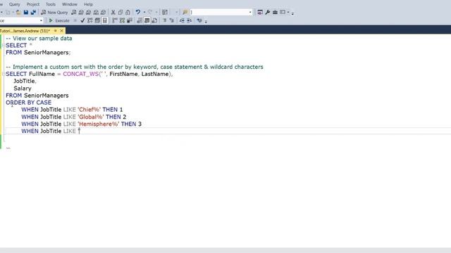 Two Interesting Ways to Use the Case Statement in SQL | Custom Sort Order & Conditional Updates смотреть онлайн