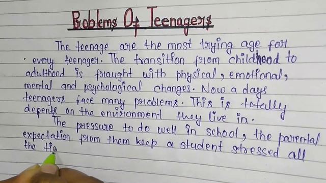 Problems Of Teenagers Essay In English | Paragraph On Problems Of Teenagers | Common Problem Of Tee смотреть онлайн