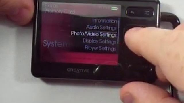 Creative Zen 8 GB смотреть онлайн