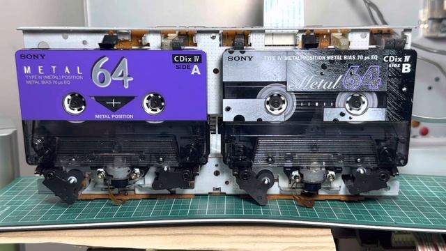 SONY LBT-XB800AV cassette player mechanical test maintenance repair restoration смотреть онлайн