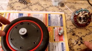 Мотор колесо Xiaomi M365. Замена подшипников, электроизоляция.