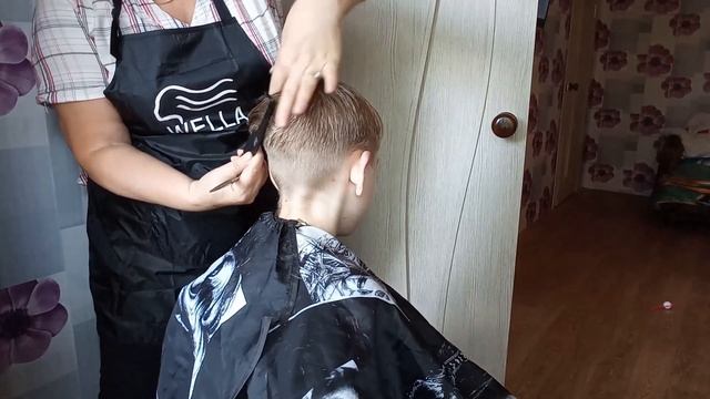 ✂️СТРИЖКА ДЛЯ МАЛЬЧИКА ✂️КАК ПОДСТРИЧЬ РЕБЕНКА✂️BOY HAIRCUT✂️ смотреть онлайн