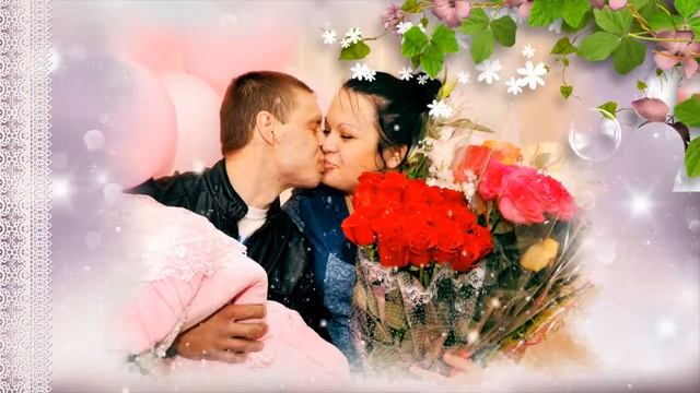 Выписка нашей сладкой девочки!!! слайд шоу смотреть онлайн