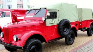 Выставка пожарной ретро-техники