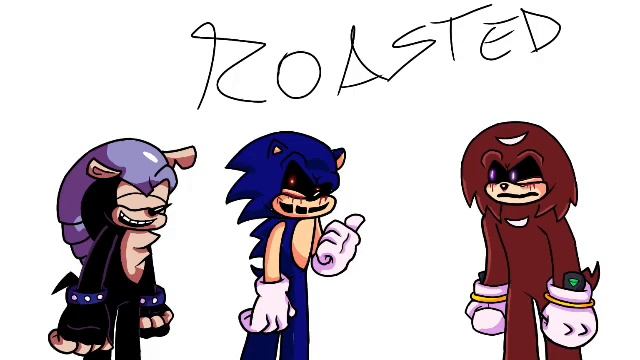 roasted but knux.json, mighty.zip and sonic.exe sing it смотреть онлайн