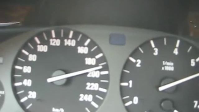 BMW E39 540i 6speed 1997 Acceleration 0-250 Km/h MK-ECU