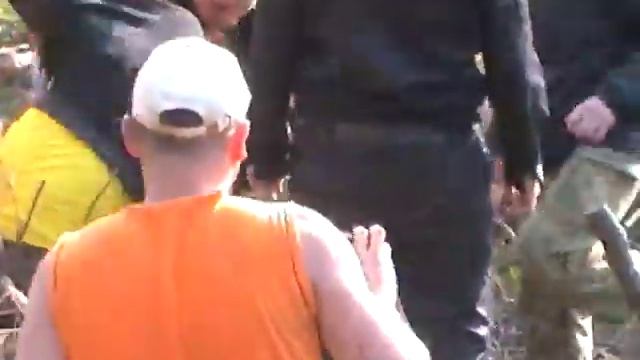 Остановка работ у деревни Вашутино смотреть онлайн