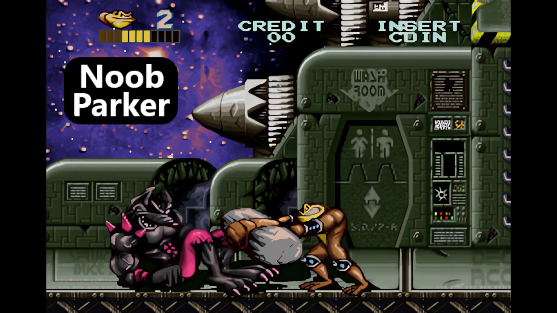 Battletoads Pimple прохождене аркада