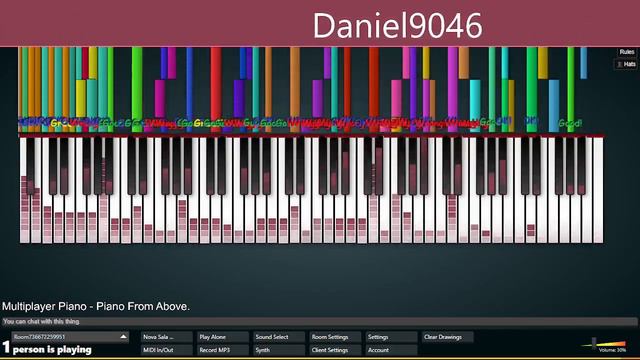 Multiplayer Piano From Above Clone смотреть онлайн