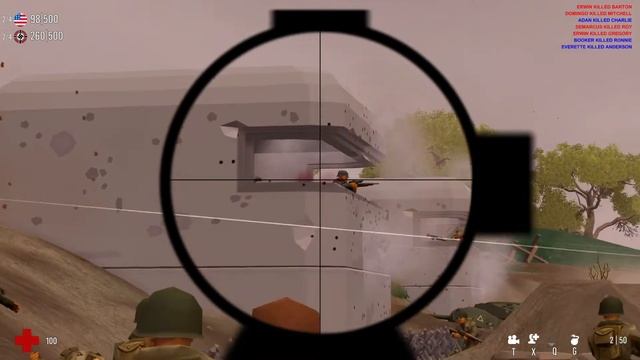 Brass Brigade Gameplay on D-Day Omaha Beach - EPIC WWII Shooter Action! смотреть онлайн