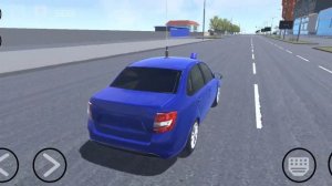 Показываю город в игре real oper city.Oper LADA Granta.