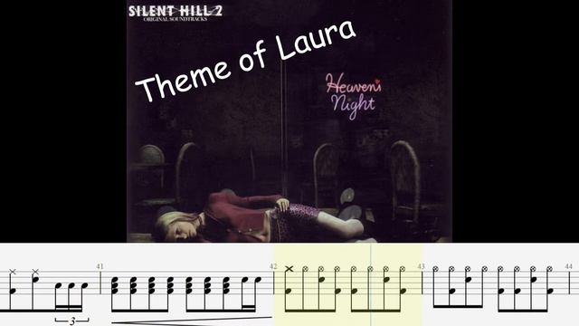 Silent Hill 2 OST Theme of Laura Drum Score (Tab) смотреть онлайн