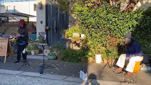 愛をこめて花束を(Superfly Cover) サックスとカホンのインスト【Live】/Cumi and Yuka/ゆかyuka(from tacos) смотреть онлайн