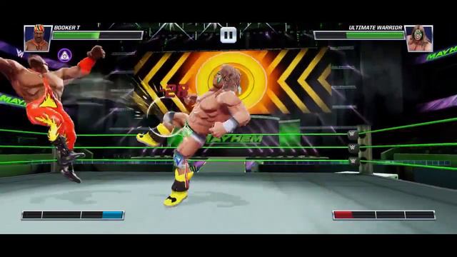 WWE Mayhem Gameplay | Versus Mode | Booker T Vs Ultimate Warrior