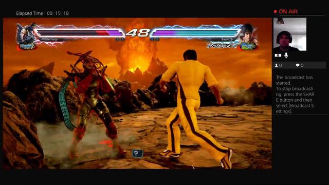 Bacon28-'s Live PS4 Broadcast - Tekken 7