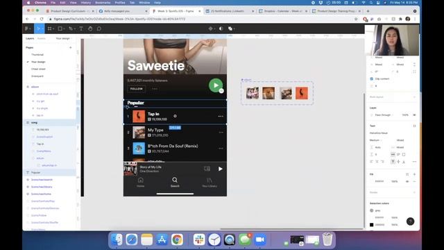 Figma challenge: Re-create Spotify iOS смотреть онлайн