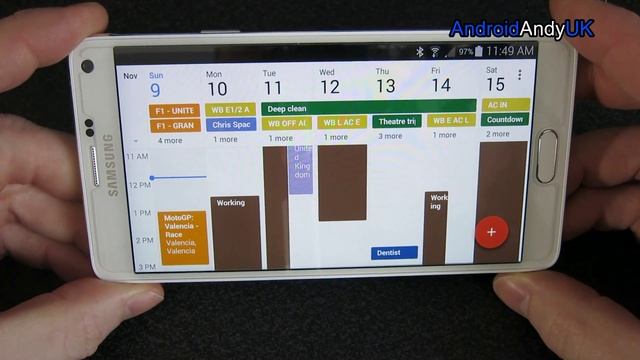 Android Material Design Calendar смотреть онлайн