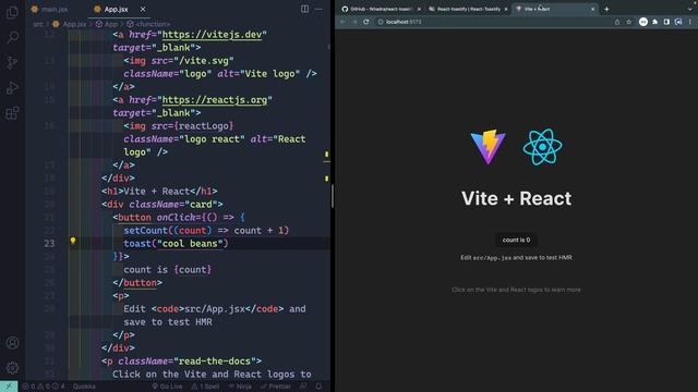 React Toastify: Popup Message Library смотреть онлайн