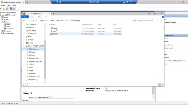Configure Failover Cluster Instance on Azure VMs with MSDTC смотреть онлайн