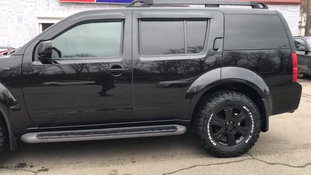 Тюнинг Nissan Pathfinder Анти Хром Black Muscule смотреть онлайн