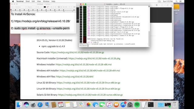 How to stream any audio from your Mac to your Sonos speakers (Mac OS Sierra) смотреть онлайн