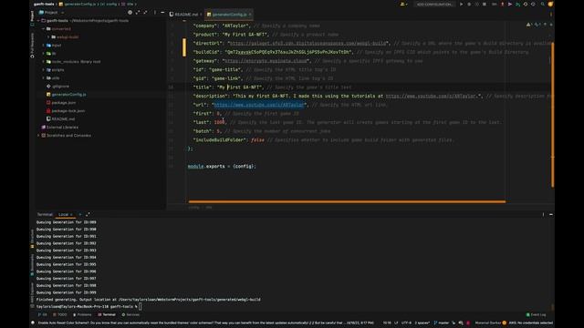 How to Create a GA-NFT Part 4/7 смотреть онлайн