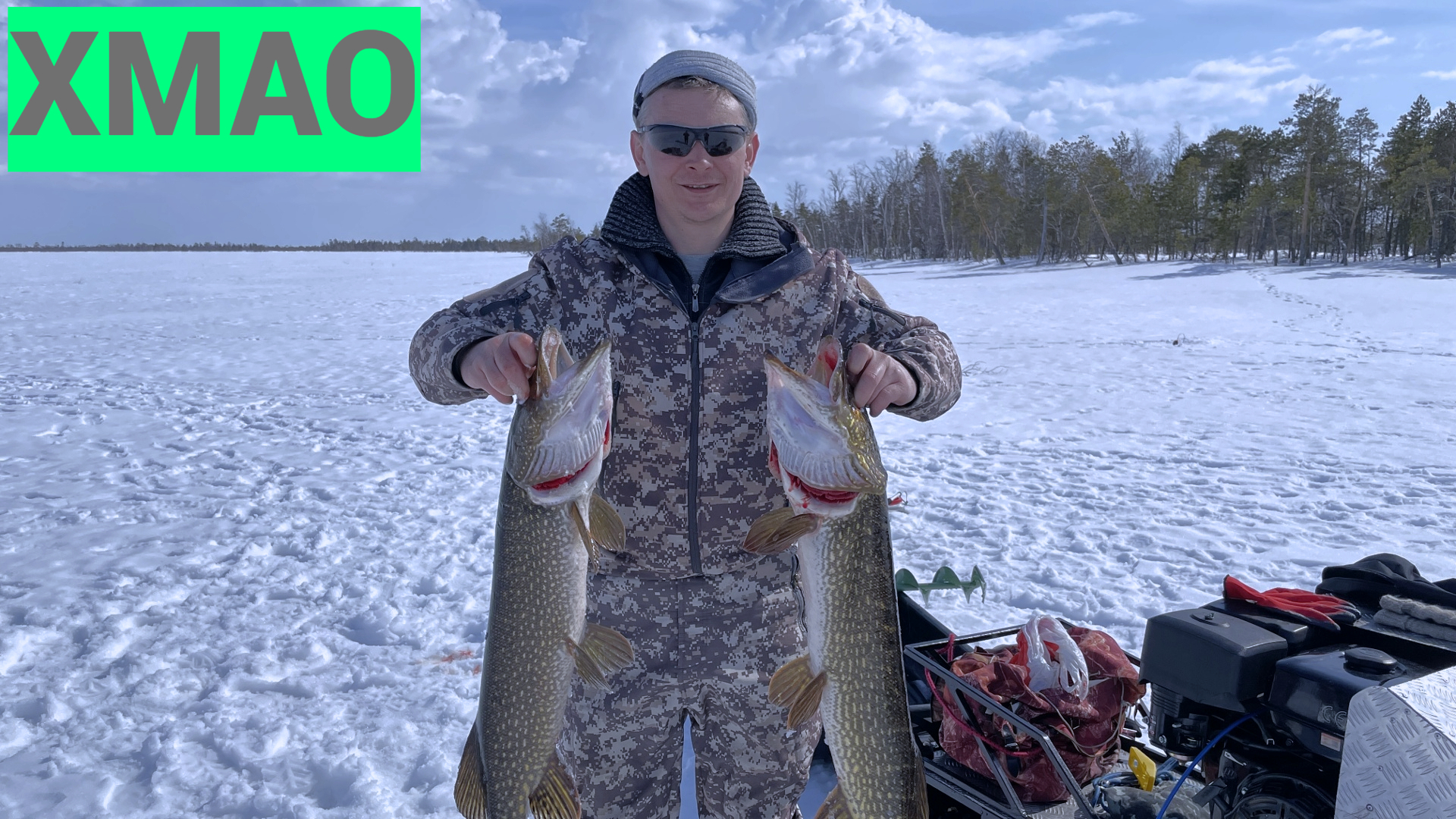 Рыбалка в ХМАО /щука до 5 кг на жерлицу смотреть онлайн