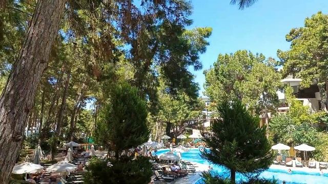 Аквапарк в отеле Утопия UTOPIA WORLD 5* в Каргыджак, Алания, Турция смотреть онлайн