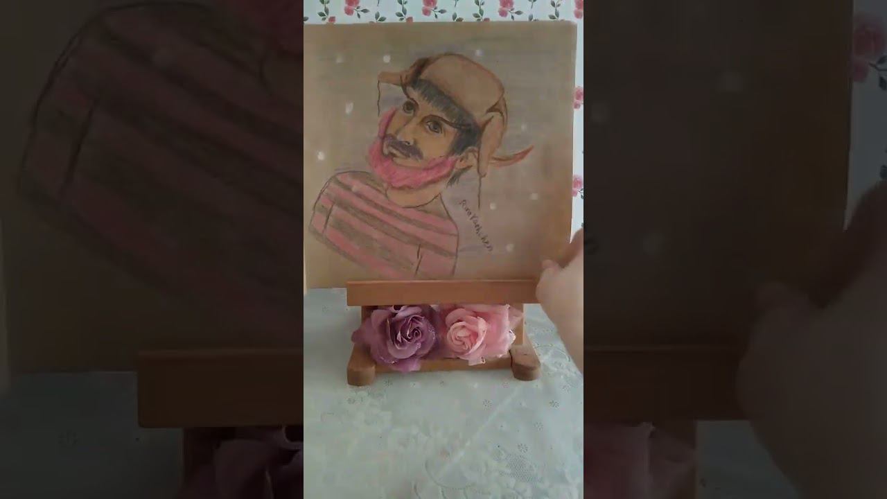 Обзор работ цветными карандашами #рисование  #drawing  #art