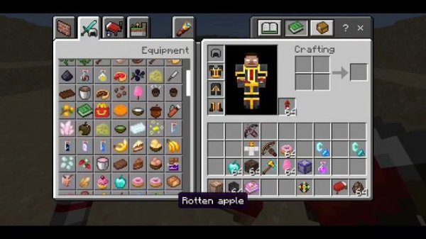 Minecraft dungeons addon! with mcsm