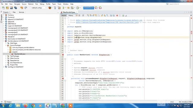 Solve package javax servlet does not exist смотреть онлайн