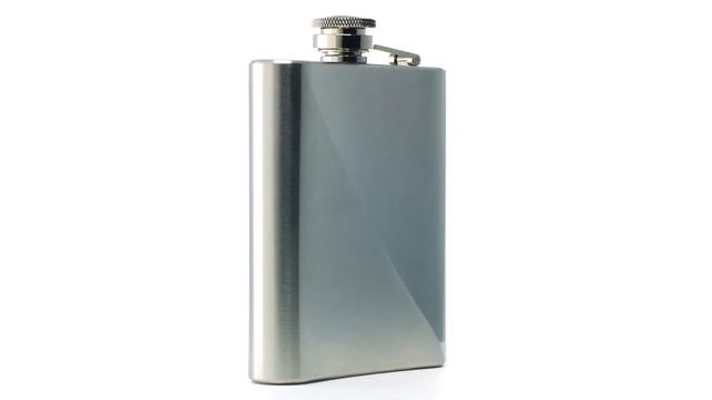 Visol VF1163 "Duo" Two-Tone Stainless Steel 8oz Hip Flask смотреть онлайн