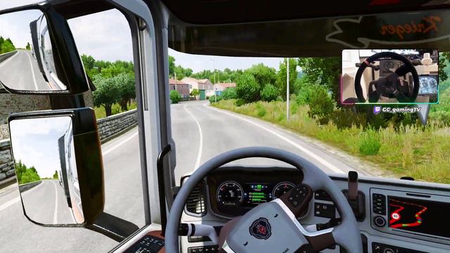 ETS2 Scania R580 V8 Promods 2.68 PNG-Reshade Realistic Driving Cassino-Pescara смотреть онлайн