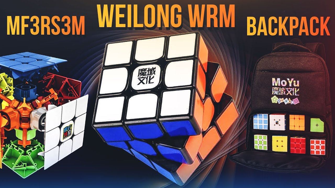 Крутые кубики Рубика MoYu Weilong WRM (GTS 3 LM), MOYU MF3RS3M, рюкзак смотреть онлайн