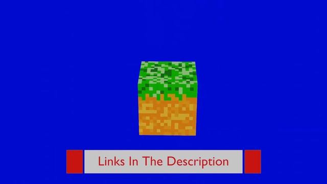 Minecraft Cube Chroma Key Effect / Green Screen Animation