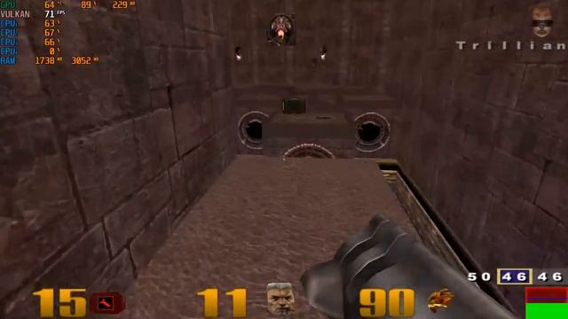 Quake 3 Vulkan Benchmark AMD A8-7410 + R5 Graphics 17.12.1 смотреть онлайн