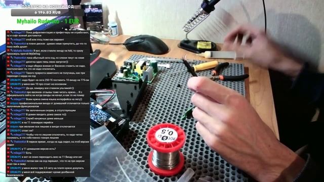 Сборка паяльной станции HAKKO T12 | Нарезка со стрима смотреть онлайн
