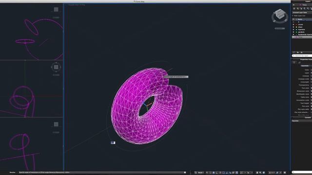 AutoCAD 2015 Revolving Shapes Tutorial смотреть онлайн